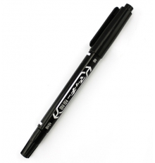 極細(xì)小雙頭記號筆 MO-120-MC-BK（黑色，10支/盒，100支/大盒）按盒售