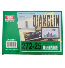 強(qiáng)林存貨計(jì)數(shù)帳 數(shù)量式 272-25（25開，100張/封）