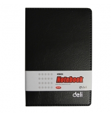 得力(deli)皮面筆記本 80頁(yè) 32k 7902