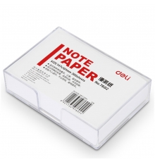 得力(deli)盒裝便條紙 7602（147*101mm，18小盒/中盒）