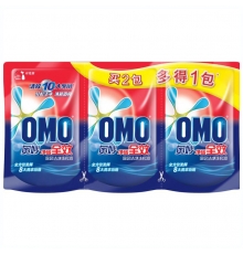 奧妙凈藍(lán)全效深層清潔洗衣液 袋裝（500g/袋，3袋/組）按組售