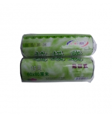 清亮垃圾袋 黑色 點斷式3006（60*80cm，15個/卷，100卷/箱）