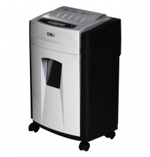 得力（Deli）9955 集體辦公型碎紙機(jī)（13L紙桶容量、可帶釘碎紙、單次碎紙能力6張S3級(jí)保密）