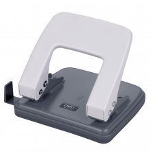 得力（deli）0102 二孔打孔機（打孔厚度20張/80g紙，6只/包）