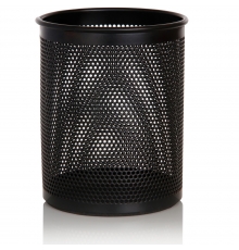 得力（deli）909 圓形鐵絲網(wǎng)狀筆筒