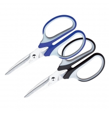 得力（deli）剪刀 6001（混色，190mm，12把/盒）