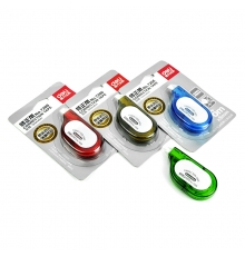 得力（deli）7206辦公類(lèi)修正帶（規(guī)格：5mm*6m；24卡/盒）
