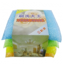 三衫刷洗大王 0258（4個/包）按包售