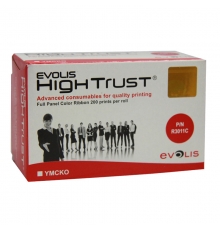 原裝愛麗絲色帶(EVOLIS)R3011C彩色帶(YMCKO) 證卡機色帶(1卷/盒；適用PEB3LE PEBBLE4 Dualys Quantum)